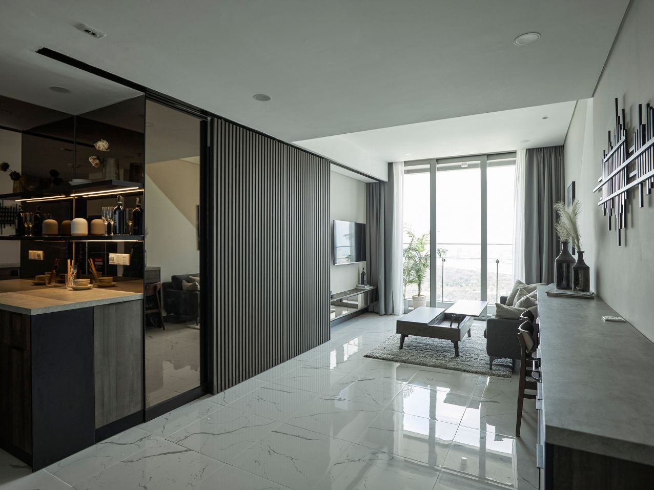 Minimal 1 bedroom for rent at Empire City with river view