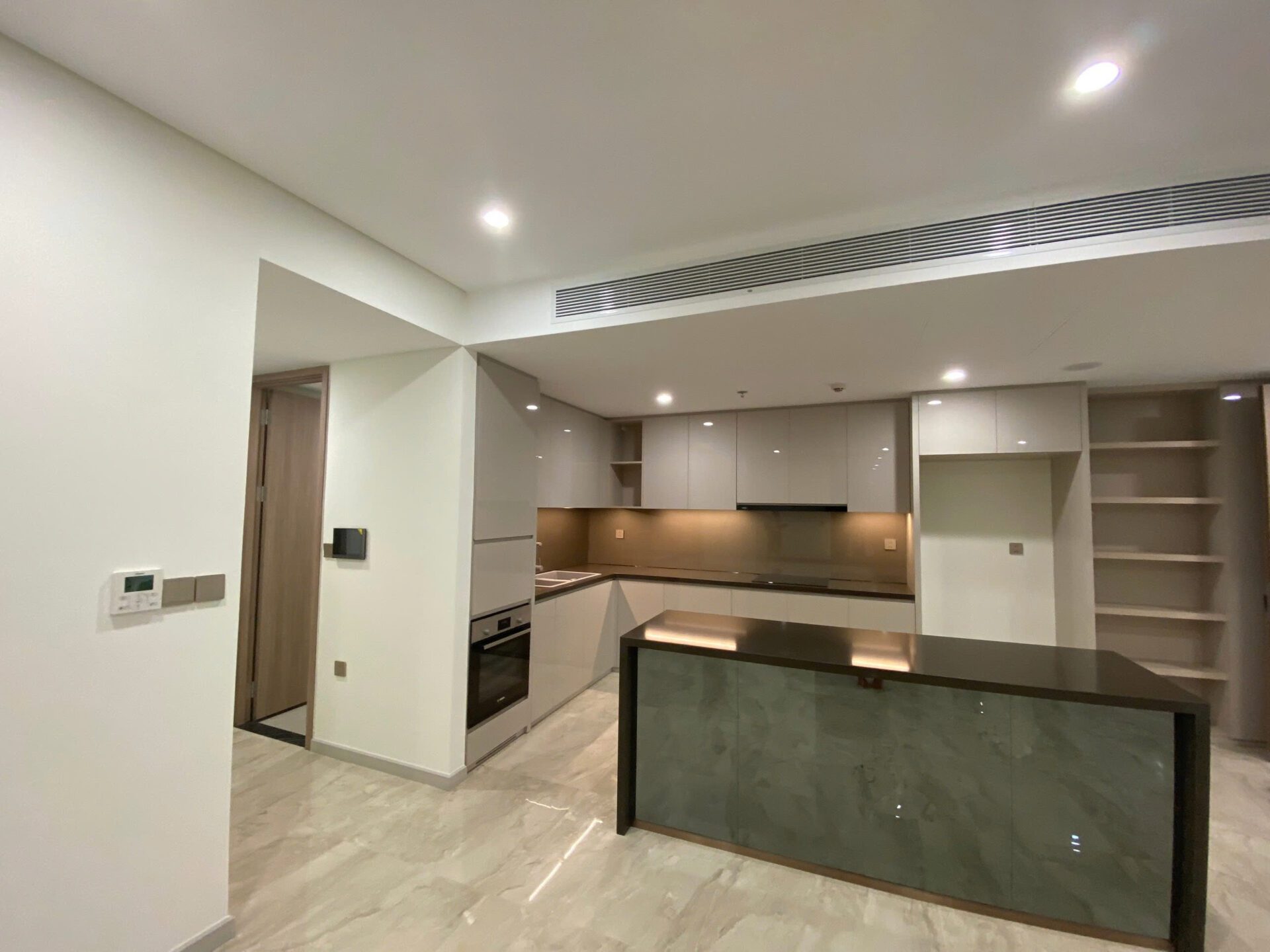 Thao Dien Green unfurnished 3 bedroom for rent river view 131m2