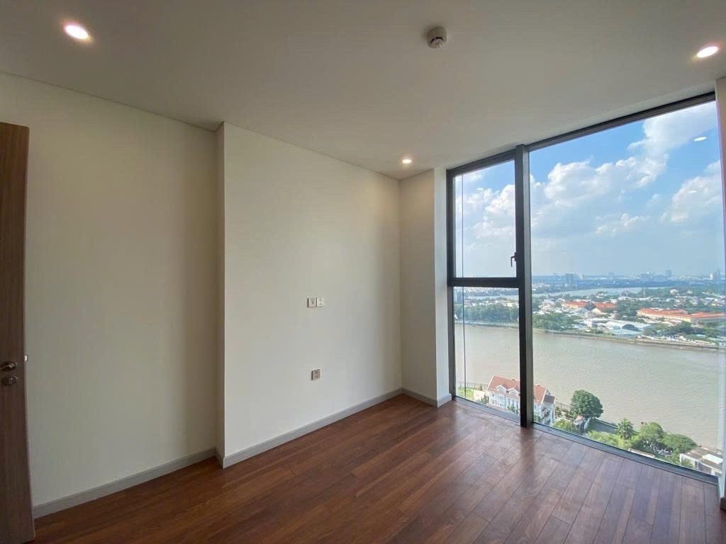 Thao Dien Green unfurnished 3 bedroom for rent river view 131m2