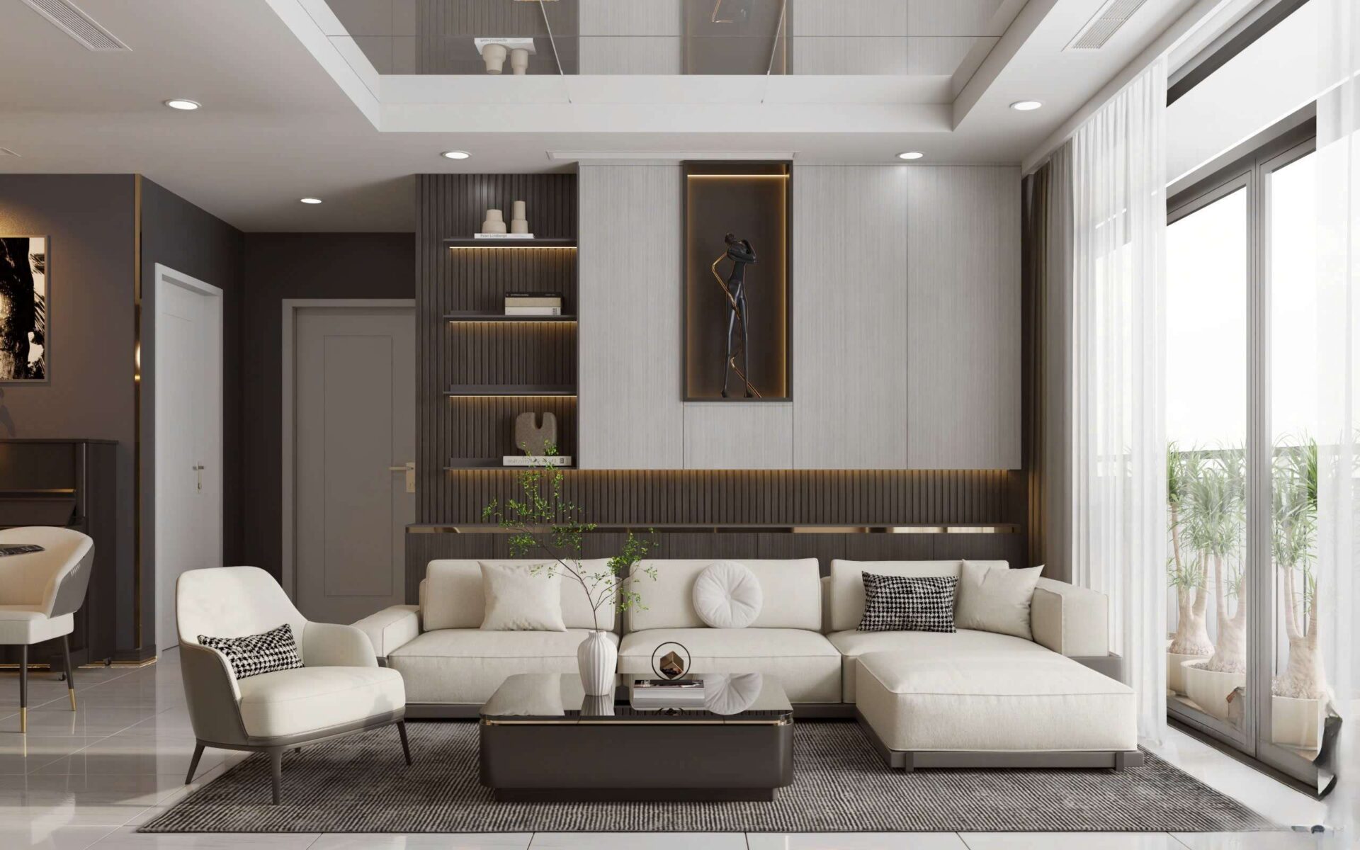 4BR Apartment For Rent Vinhomes Central Park - Elegant High-End, Full Furniture