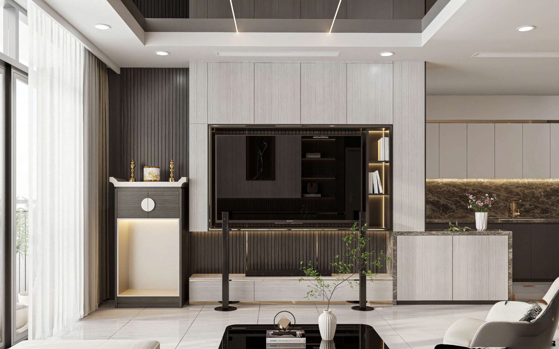 4BR Apartment For Rent Vinhomes Central Park - Elegant High-End, Full Furniture
