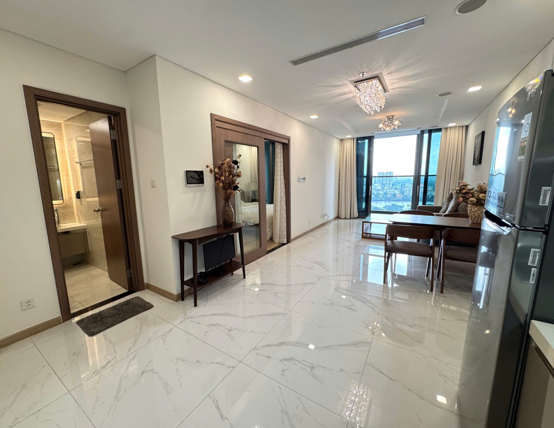 1 bedroom for rent in Landmark81 Vinhomes Central Park – Stylish river view
