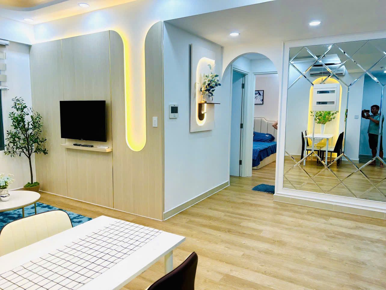 2 Bedrooms For Rent In T4 Masteri – Modern High-Floor Unit