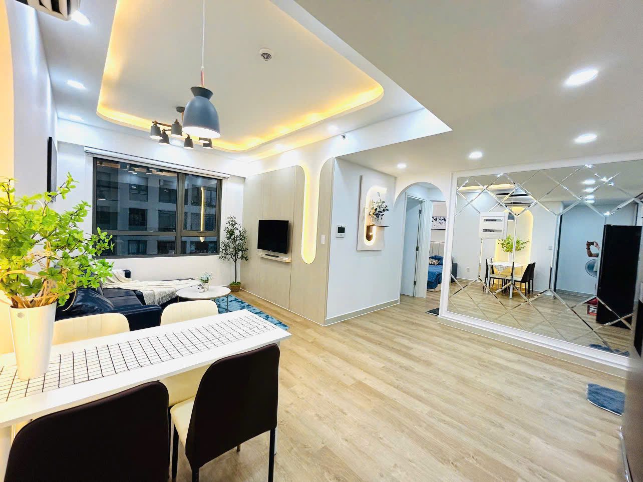 2 Bedrooms For Rent In T4 Masteri – Modern High-Floor Unit