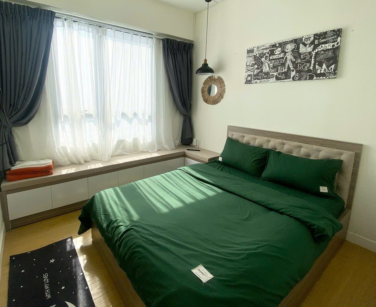 Affordable 2BR For Rent In Masteri Thao Dien - Bright, City View