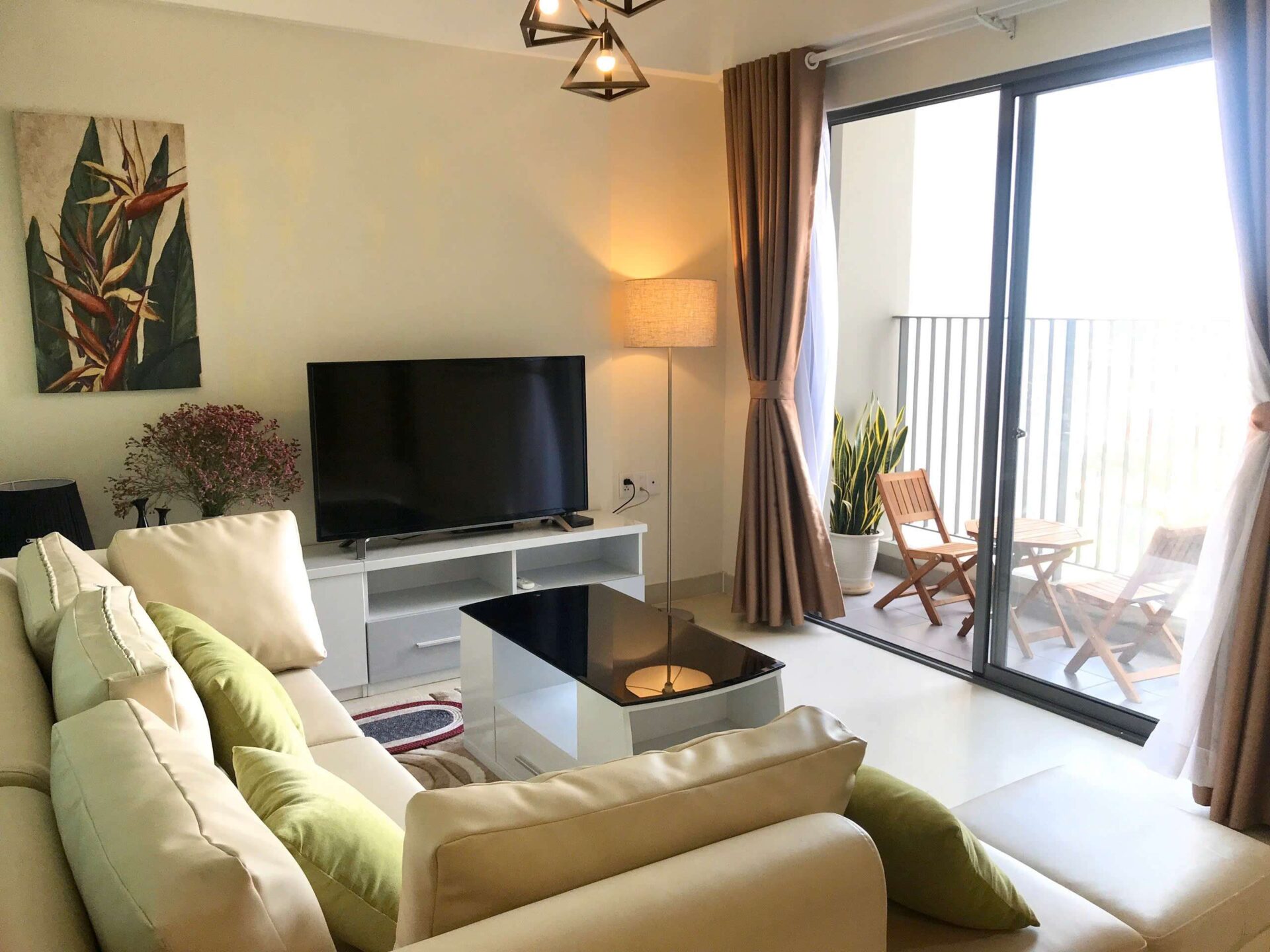 Modern 2BR Rental In T4 Masteri Thao Dien - Fully furnished