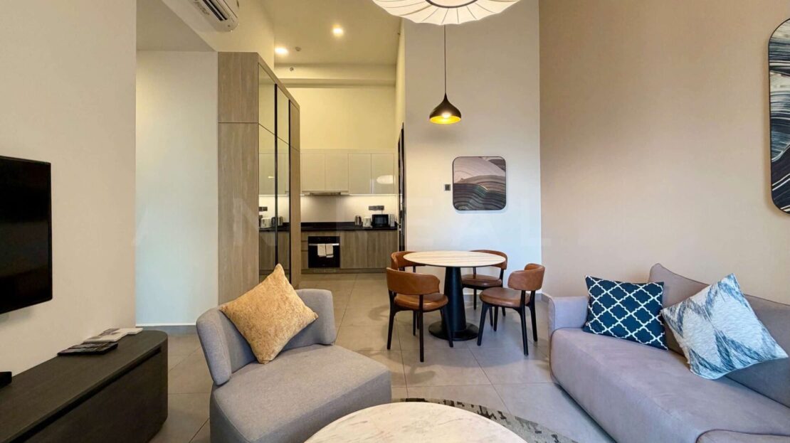 Modern 2 bedroom for rent in Feliz En Vista District 2 - Full furniture