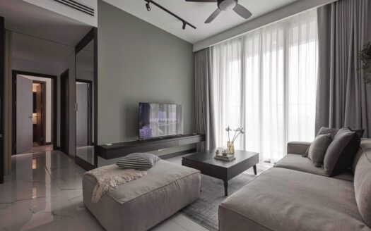 Modern 2 bedroom for rent at Tilia Residence with minimalist style