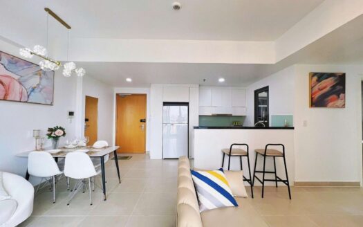 Modern 2BR flat for rent in Masteri Thao Dien with classy design