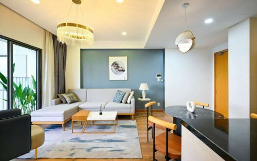 New 2 bedroom for rent in T4 Masteri Thao Dien with impressive decor