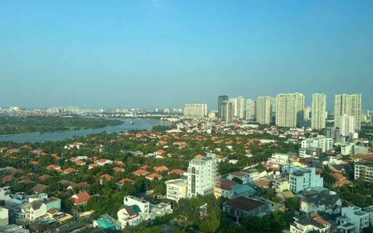 River view 2 bedroom for rent in The Ascent Thao Dien