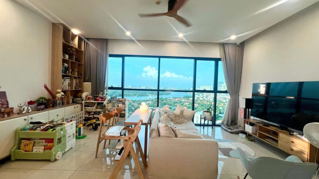 River view 2 bedroom for rent in The Ascent - Panoramic scenery