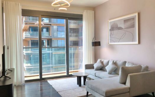 River view 2BR for rent at Cove Residence with open living space
