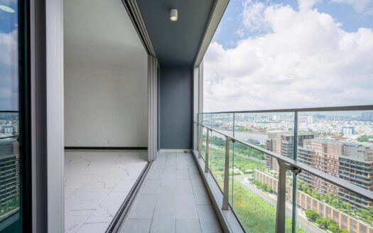 Unfurnished 3 bedroom for rent in Empire City river view, High floor