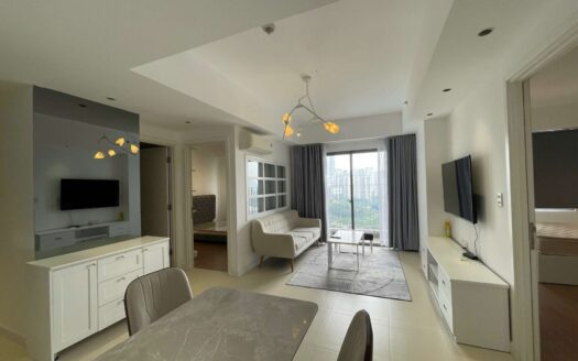 2BR for rent in T5 Masteri Thao Dien with city view and full furniture