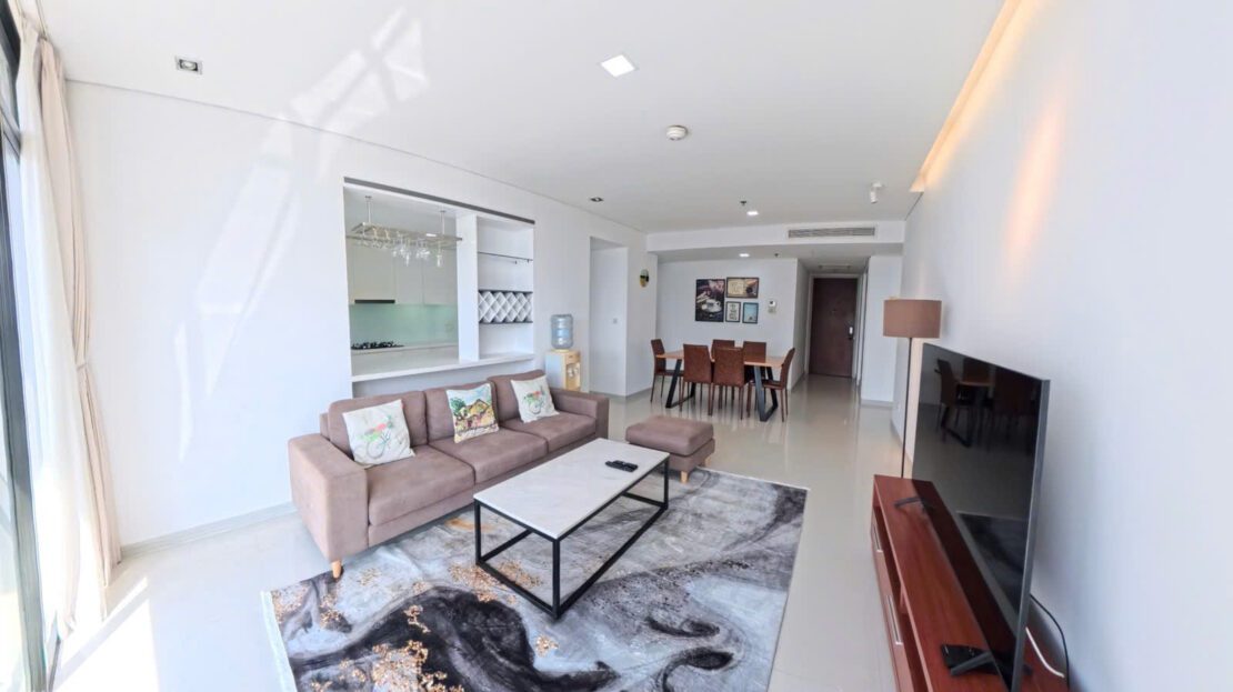 3 bedrooms apartment for rent City Garde | City view, full furnishing