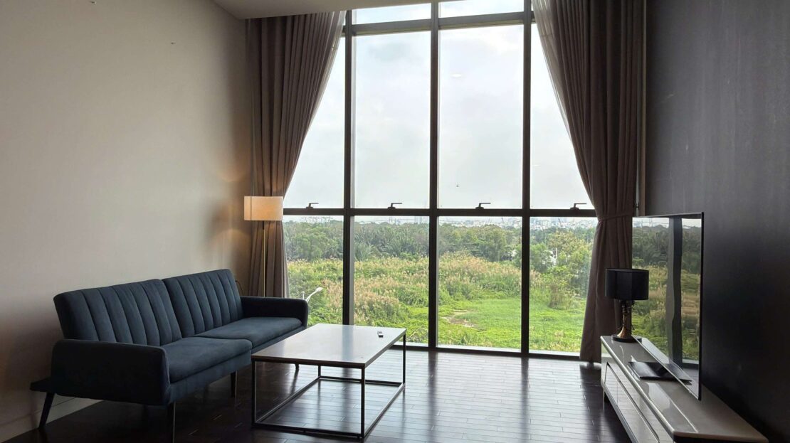 Cove Residence 2 bedrooms apartment for rent | City skyline view