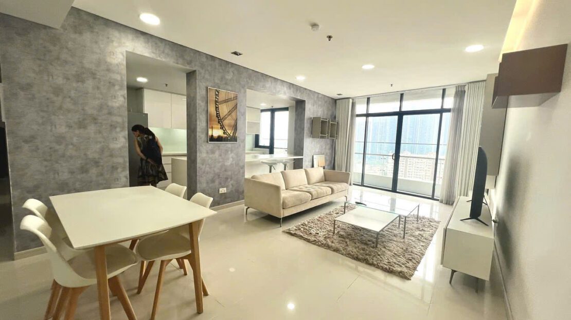 High floor 3BR apartment in City Garden - Gorgeous skyline view