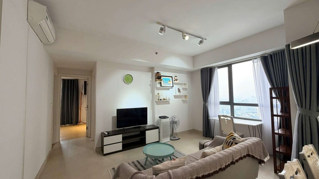 Masteri Thao Dien 2BR apartment for rent - Panoramic city view