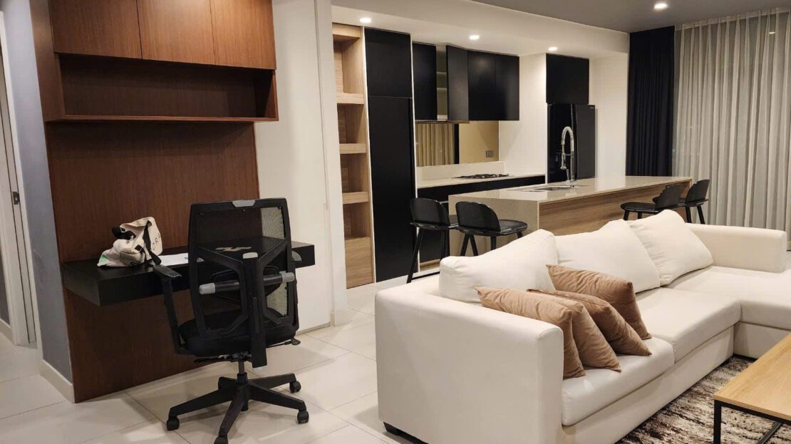 Modern 3BR for rent in City Garden with expansive city vistas