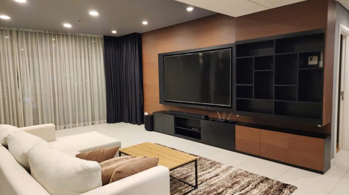 Modern 3BR for rent in City Garden with expansive city vistas