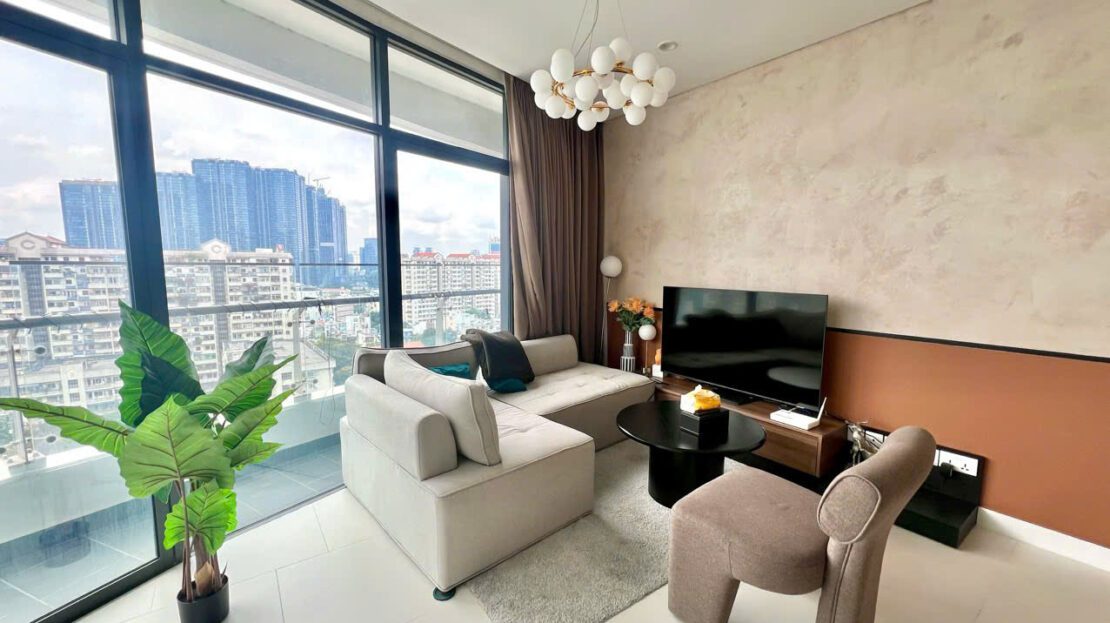Nice 2 bedroom for rent City Garden Binh Thanh - Iconic L81 view
