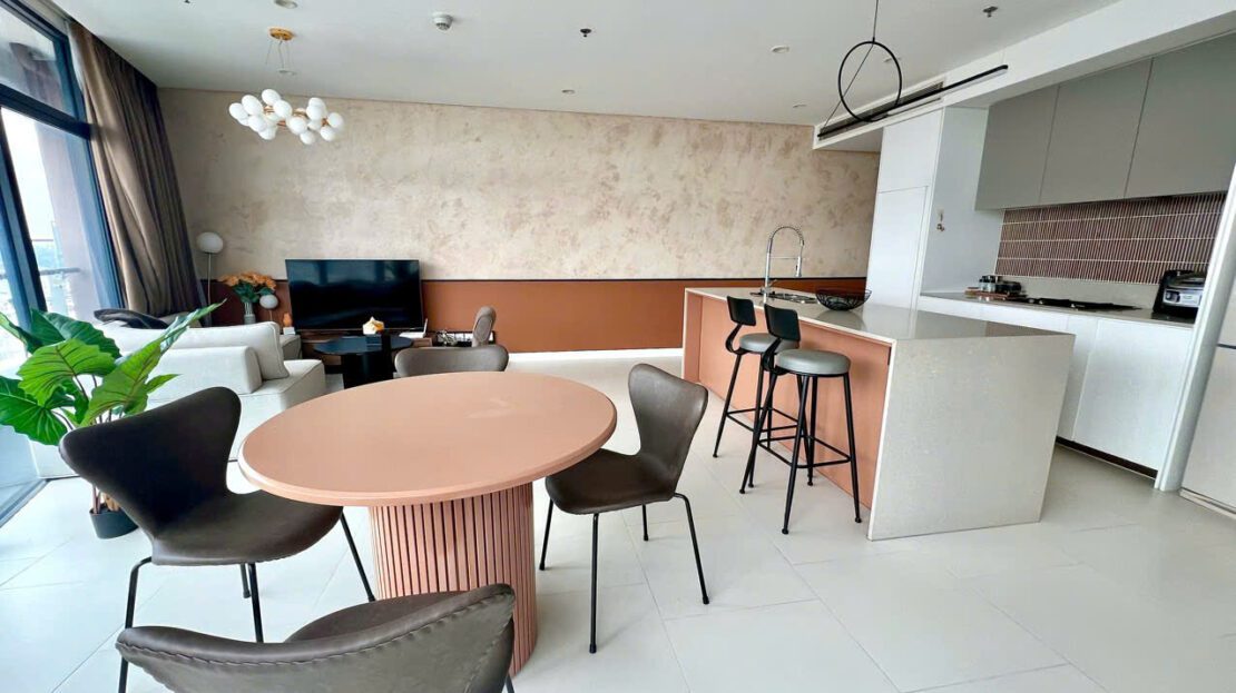 Nice 2 bedroom for rent City Garden Binh Thanh - Iconic L81 view