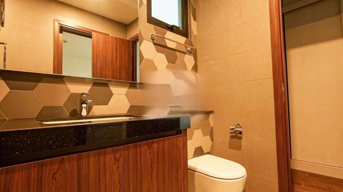 Unfurnished 1BR apartment for rent D'edge Thao Dien - Low floor