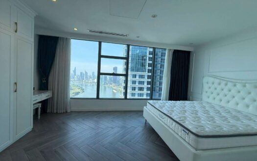 Sunwah Pearl Binh Thanh 3 bedroom for rent - modern furniture, river view