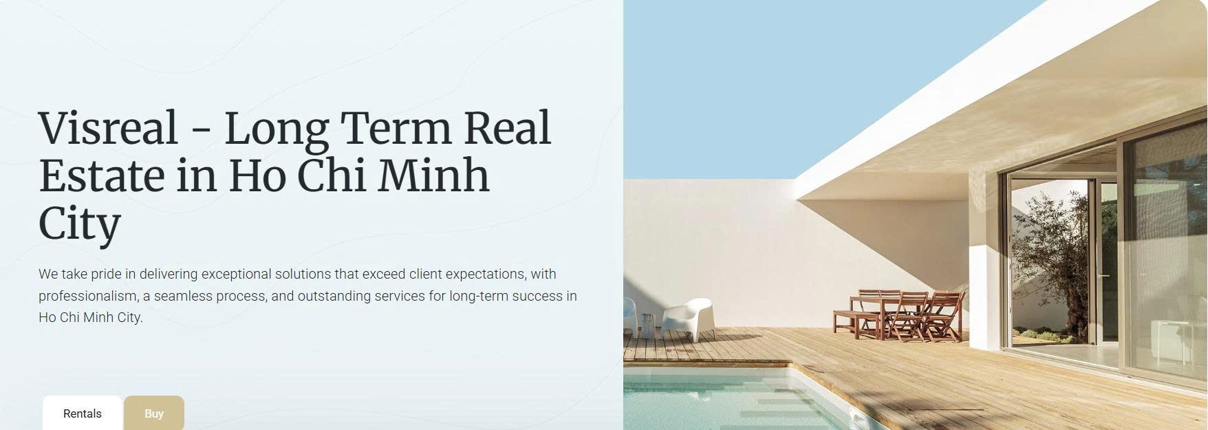 Visreal real estate agency in Ho Chi Minh City for expat rentals