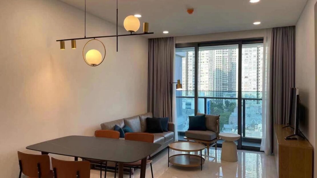 2BR apartment for rent at Sunwah Pearl Binh Thanh full furniture
