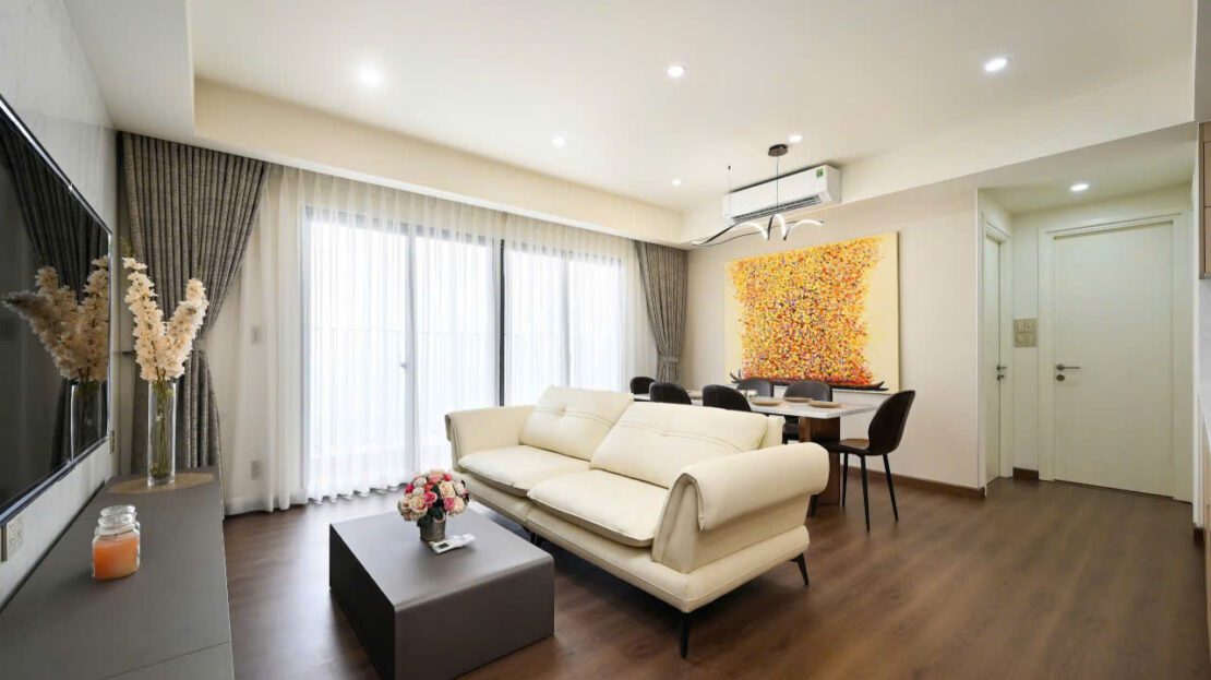 Masteri Thao Dien 3 bedroom condo for rent river view