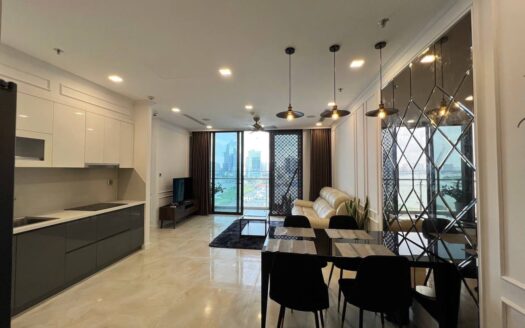 River view 2 bedroom apartment in Vinhomes Golden River – Minimal yet stylish design