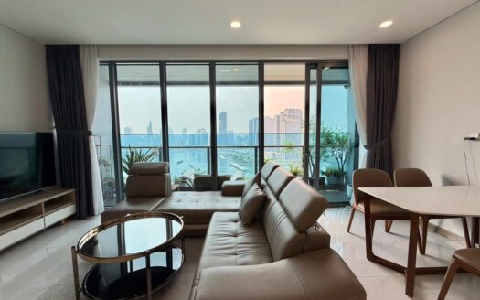 river view 2 bedroom for rent Sliver House Sunwah Pearl SH.07