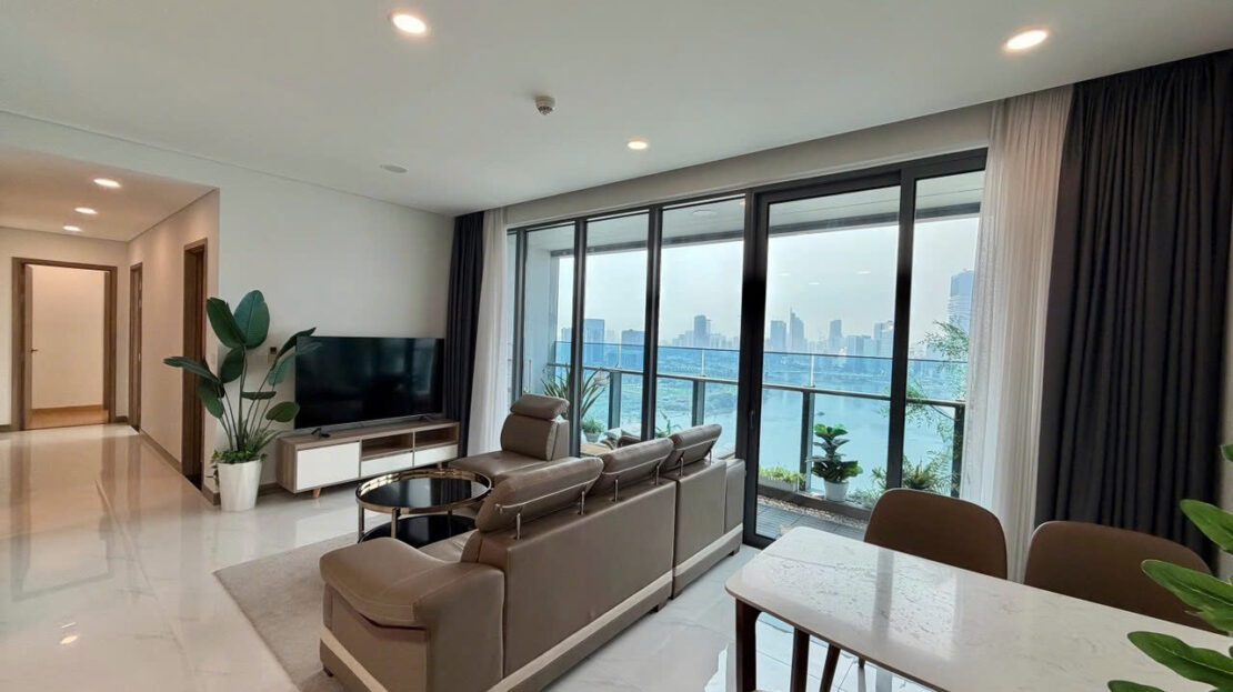 river view 2 bedroom for rent Sliver House Sunwah Pearl SH.07