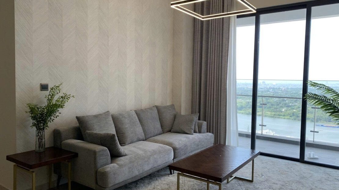 river view 3 bedroom apartment for rent in Q2 Thao Dien 112m2