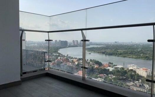 river view 3 bedroom apartment for rent in Q2 Thao Dien 112m2