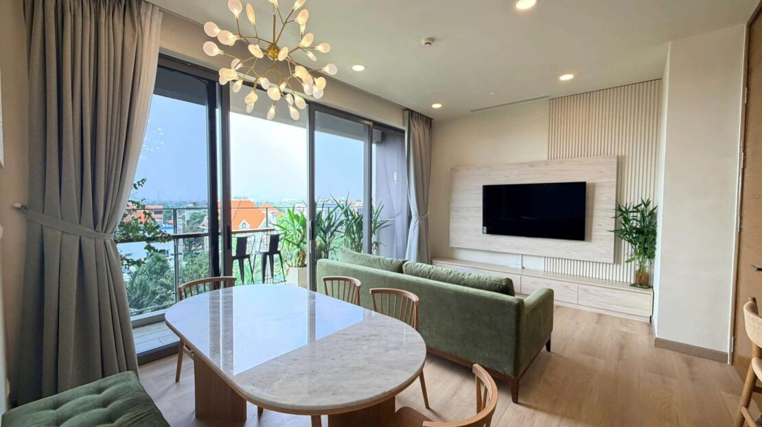 3 bedroom for rent in Nassim Thao Dien - low floor quiet view