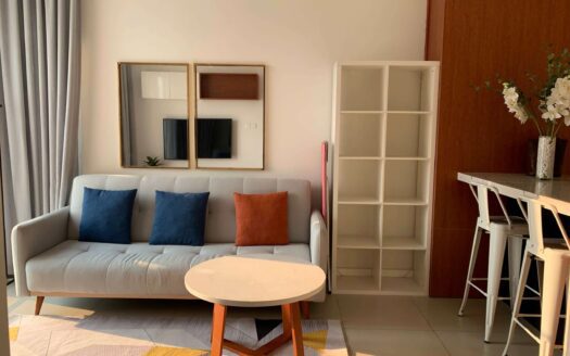 gateway thao dien 1 bedroom condo for rent - stylish furniture, city view