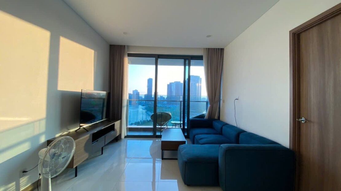 sunwah pearl white house 2 bedroom aapartment for rent with river view