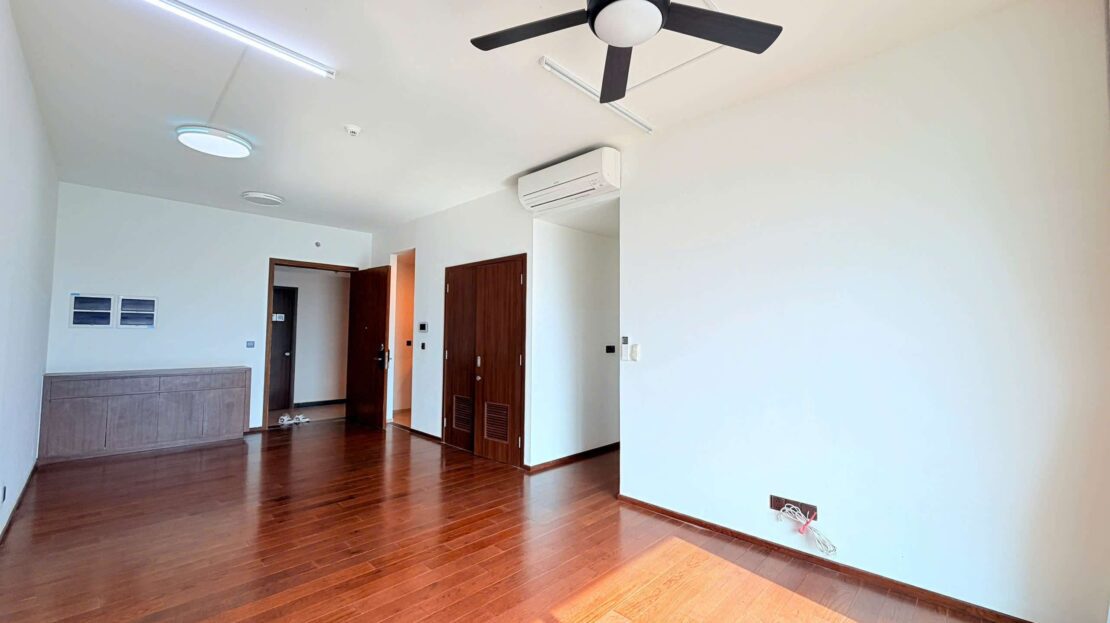 Unfurnished 2 bedroom for rent D'edge Thao Dien | Low floor 92m2
