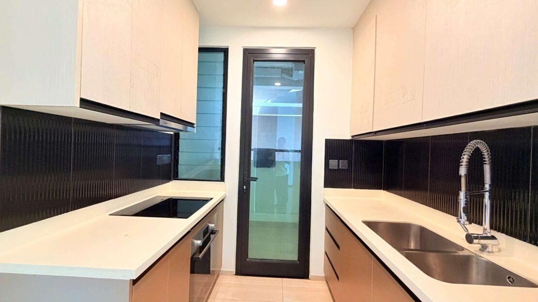 Unfurnished 2 bedroom for rent D'edge Thao Dien | Low floor 92m2