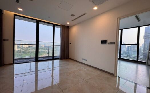 Vinhomes Golden River 3 bedroom unfurnished apartment for rent - Curved layout, river view