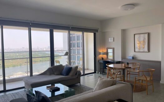 River view 3BR for rent Gateway Thao Dien – Spcaious 122m2 with open kitchen