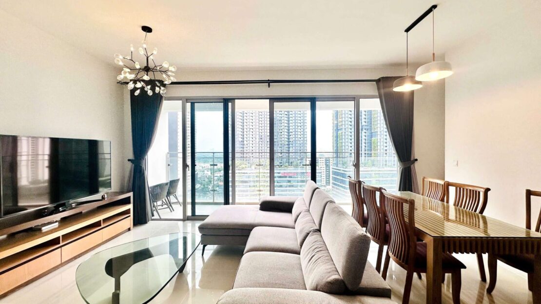 Estella Heights 3 bedroom apartment Tower 4 | Full furniture 142m2