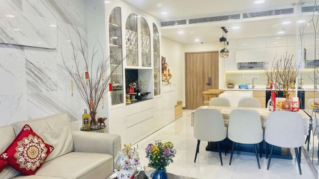 High-end 2BR apartment for rent at Sunwah Pearl | 2BR+1 |106m2