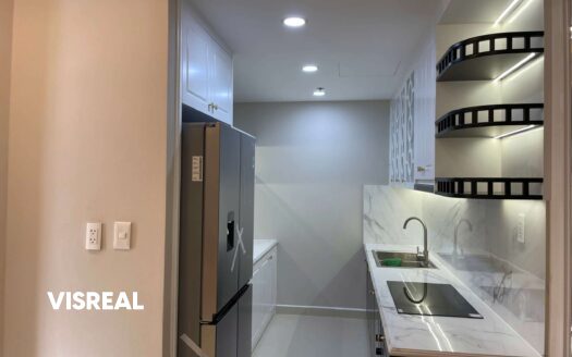 High floor apartment 2 bedroom Masteri Thao Dien Landmark view