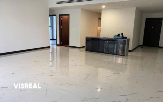 Basic furniture 3 bedroom apartment Empire City | 152m² layout