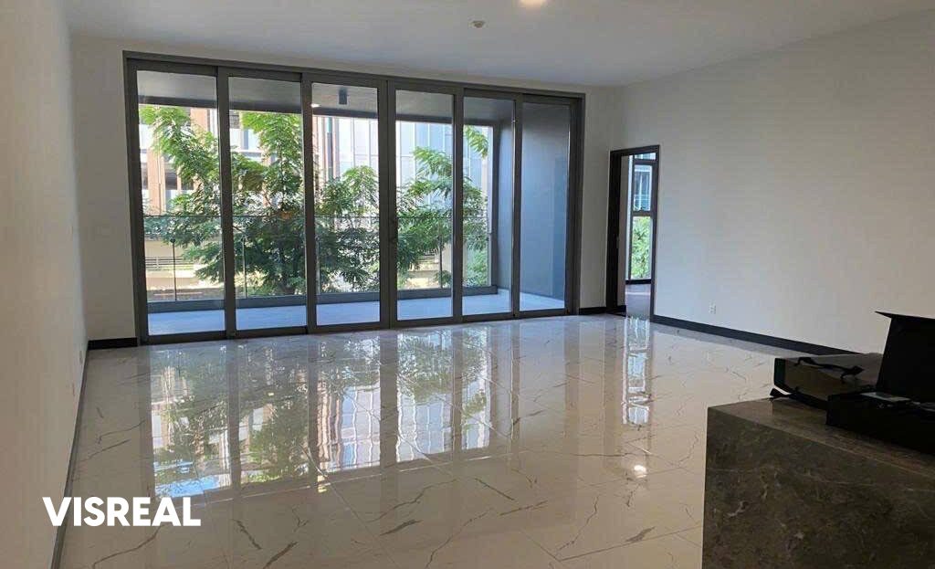 Basic furniture 3 bedroom apartment Empire City | 152m² layout