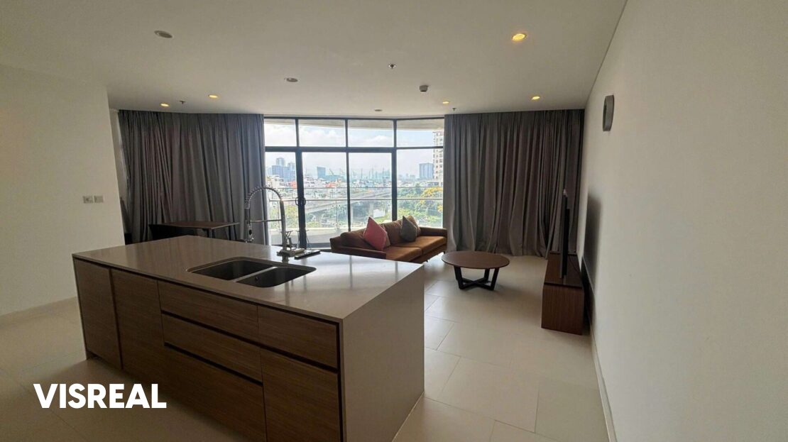 City Garden 2BR apartment for rent above the urban rhythm